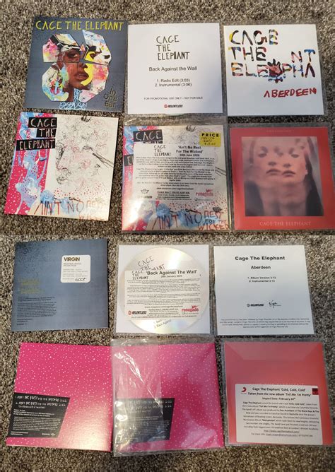 Selling some Cage promos and singles! Six total, $10 each. Let me know