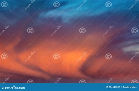 The Sky at the Dawn of the Polar Day Stock Photo - Image of interesting ...