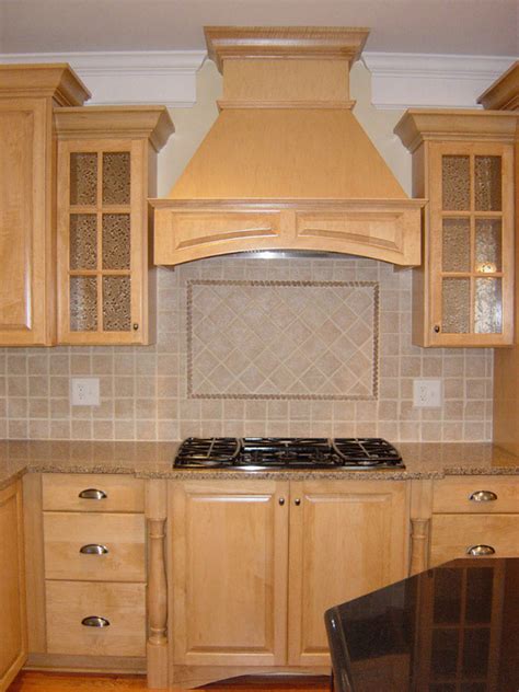 Looking Good Wood Range Hood Styles Portable Kitchen Work Station