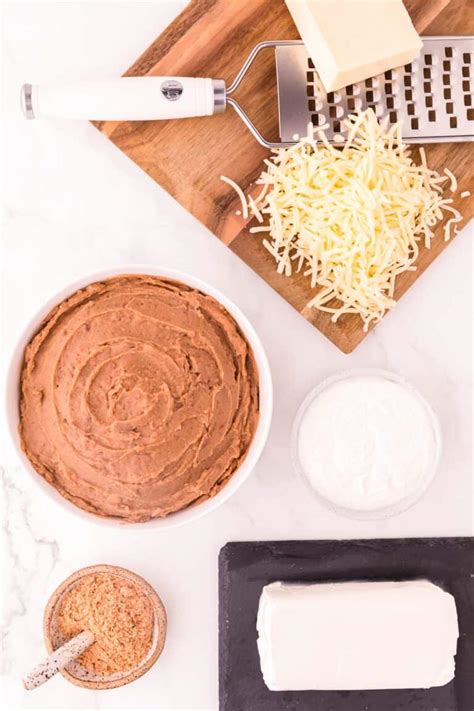 Cream Cheese Bean Dip - Build Your Bite