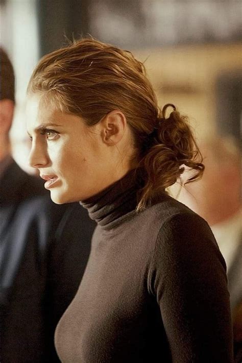 Castle star stana katic s photoshoot behind the scenes alexa new york ...