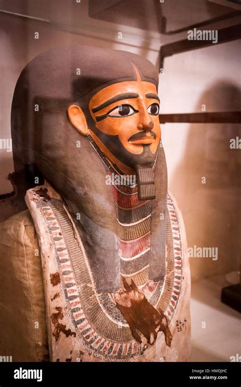 egyptian roman mummy mask high resolution stock photography  images