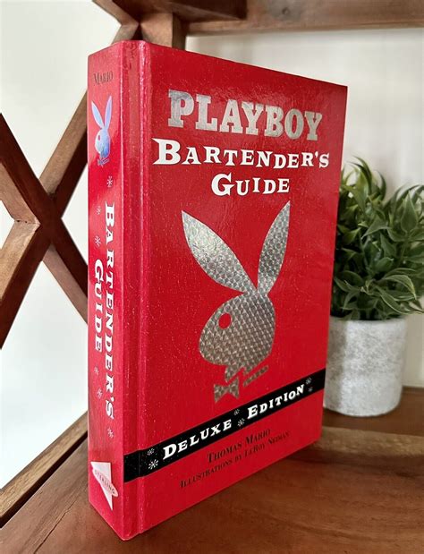 Playboy Bartender's Guide by Thomas Mario (2004, Hardcover) for sale