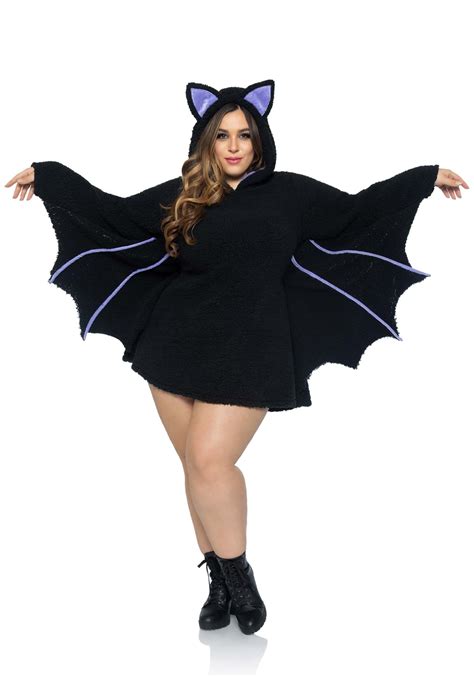 Plus Size Moonlight Bat Adult's Costume