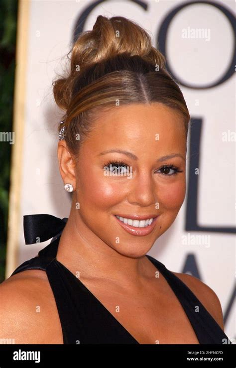 Mariah Carey attends the 63rd Annual Golden Globe Awards at the Beverly ...
