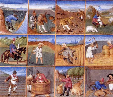 Economia Feudalista - Agricultura y ganadería | La economía feudal