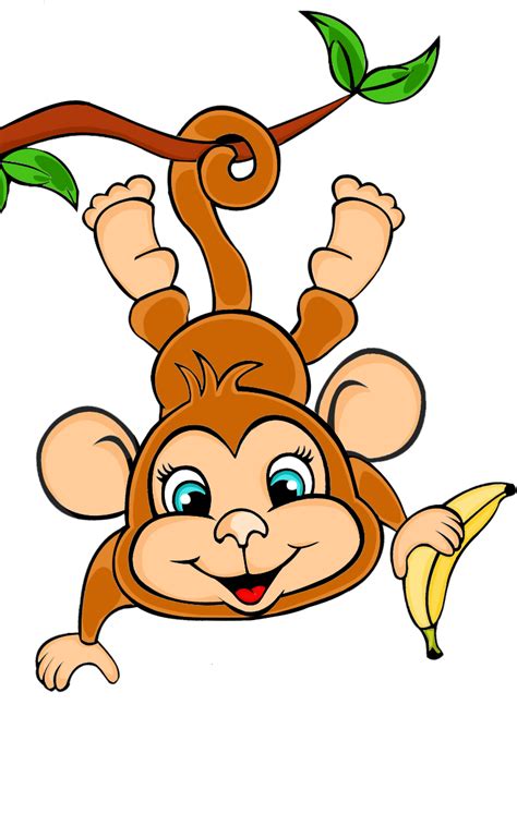 Monkey Drawing For Kids | Free download on ClipArtMag