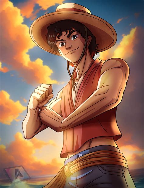 ArtStation - Monkey D. Luffy (Inaki Godoy)