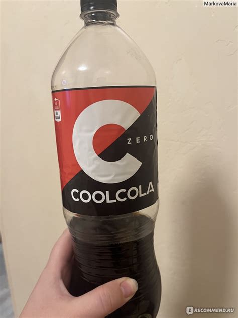 Сильногазированный напиток МПБК Очаково COOLCOLA ZERO (Кул Кола без ...