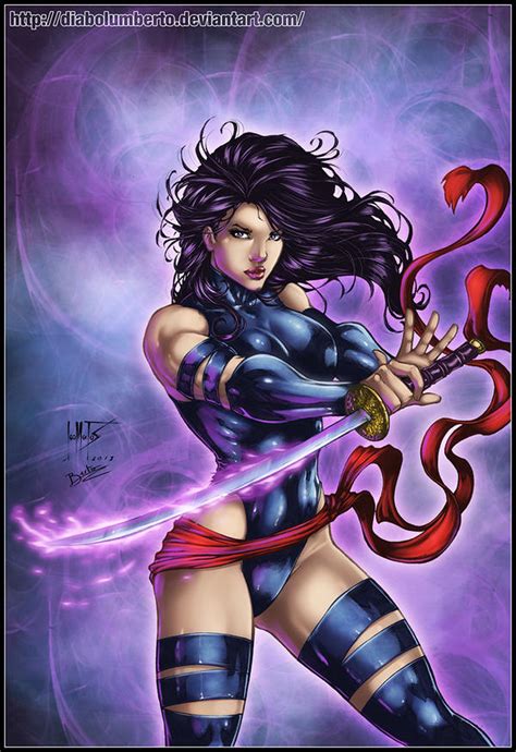 Psylocke by diabolumberto on DeviantArt