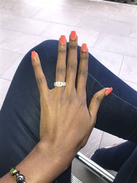 burnt orange color nail polish 3