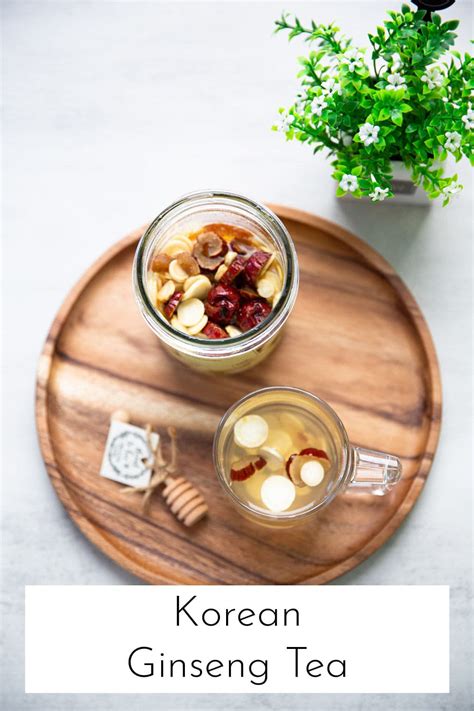 ginseng tea insam cha  korean kitchen
