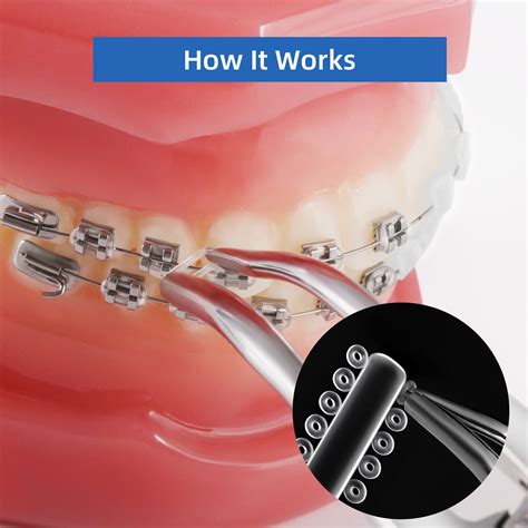 braces color bands  piece orthodontic elastic bands clear