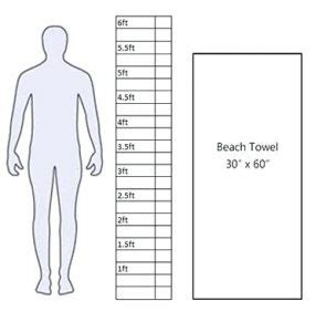 Beach Towel Size Chart | amulette