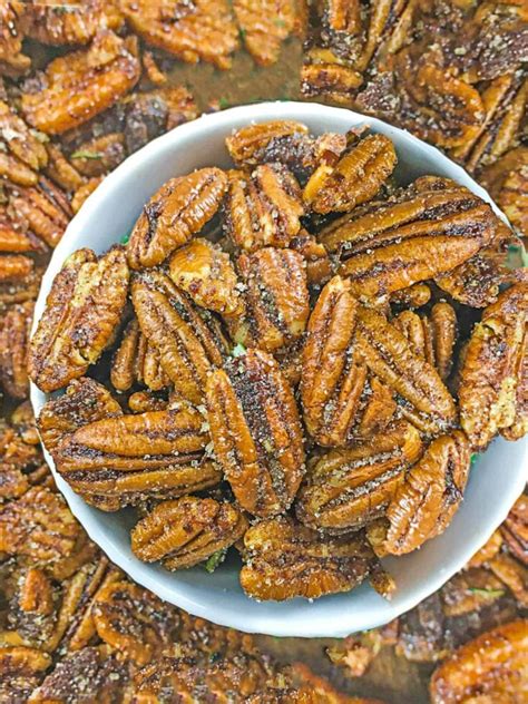 Spicy Candied Pecans