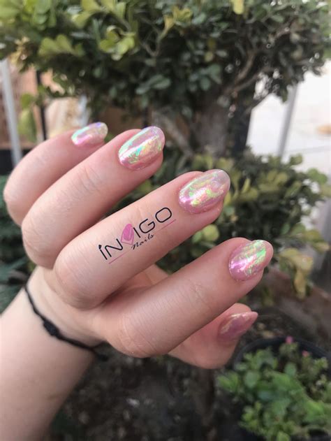 Uñas con efecto aurora | Uñas