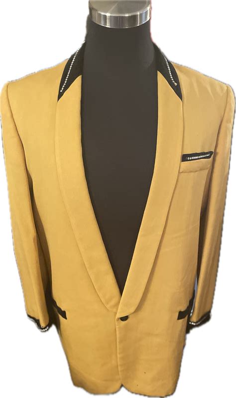 Jerry Lee Lewis Owned and Stage Worn Iconic 1950s Gold Jacket