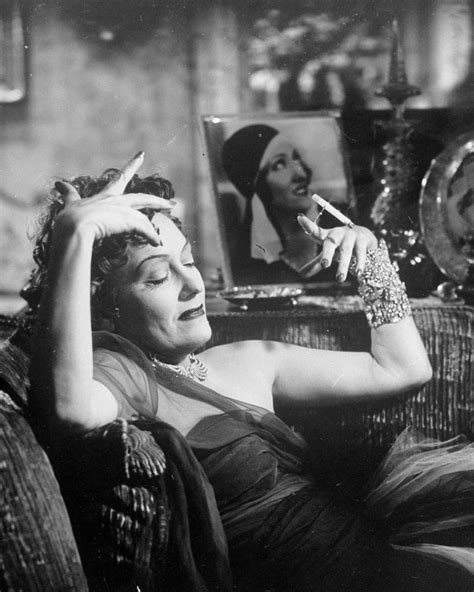Gloria Swanson Plays Norma Desmond in the Movie 'Sunset Boulevard