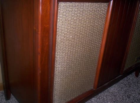 vintage mid century zenith console stereo record player