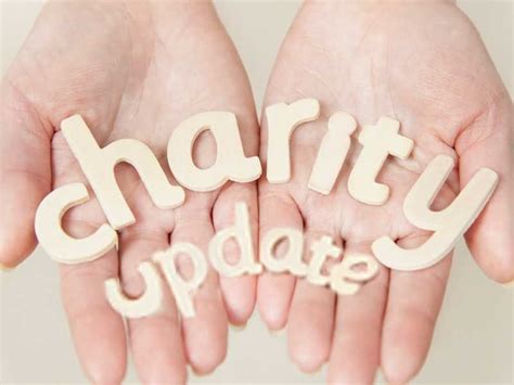 charity updates