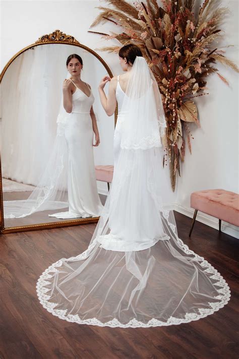 Cathedral Length Veils | Shop Handmade Cathedral Veils