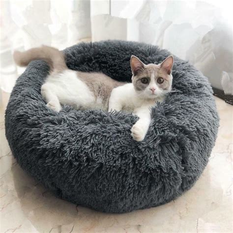 cozy calming bed  cats alpha paw llc