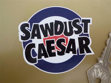 Sawdust Caesar Mods Roundel Sticker. 3".