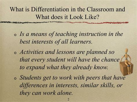 differentiation   art classroom powerpoint