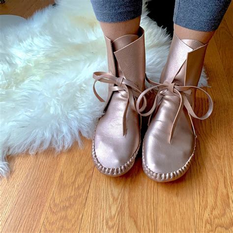 Handmade Moccasins Indigenous Maker Moccasins Hi-top Moccasins Moccasin ...