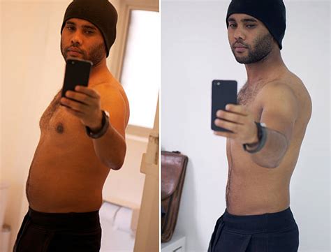 Male Weight Gain Before And After