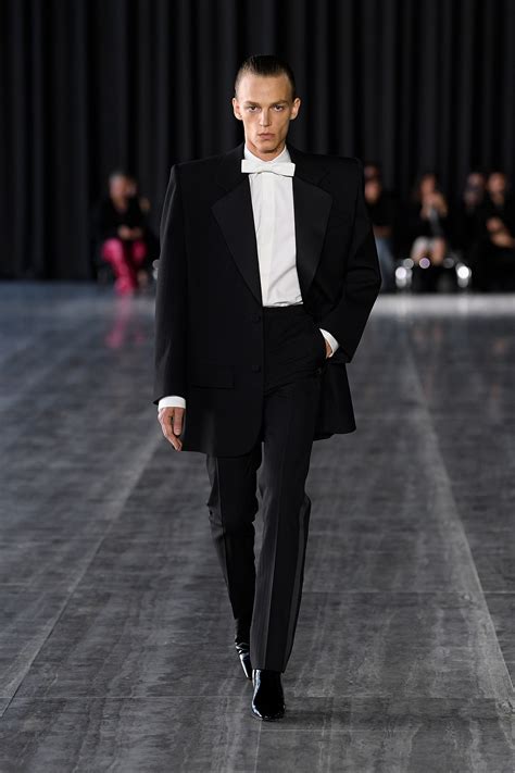 Coi Leray Embraces Naked Dressing at Saint Laurent Presentation