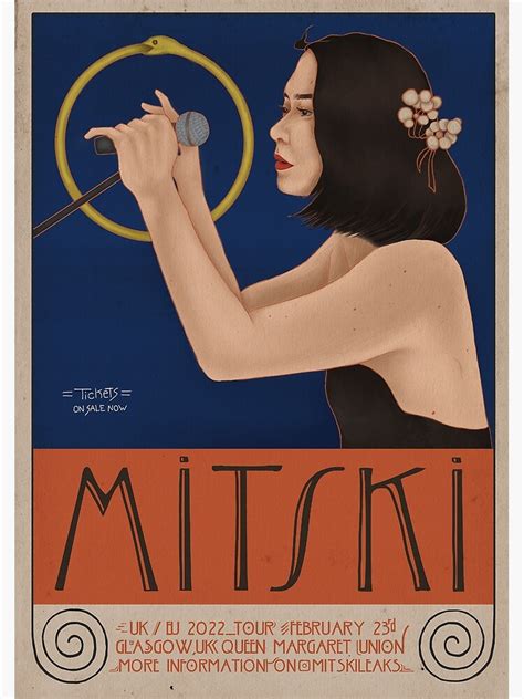 "Song Mitski " Poster for Sale by kimasyarohe | Redbubble