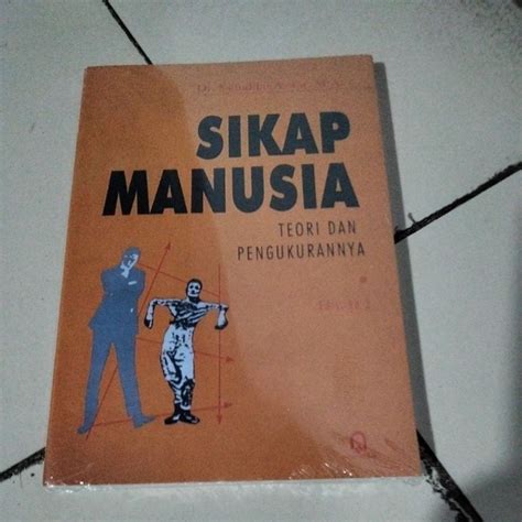 jual buku sikap manusia teori  praktek shopee indonesia