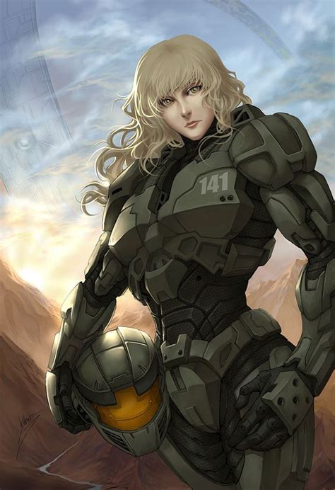 Halo: Female Spartan Halo Video Game, Halo Game, Video Game Art, Halo ...