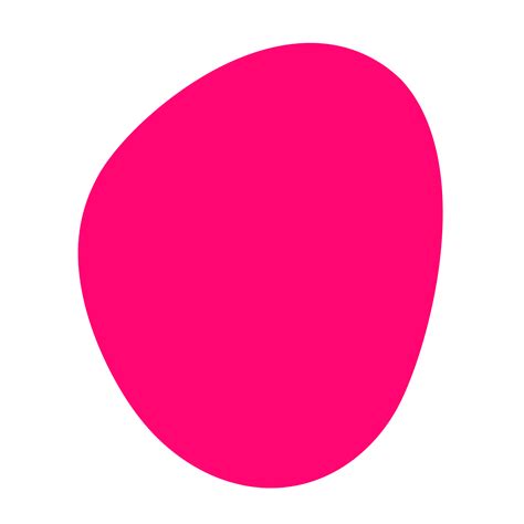 abstract oval shape   transparent background  png