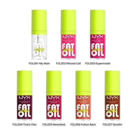 NYX Fat Oil Lip Drip Lip Oil Gloss 0.16oz/ 4.8ml | Nyx lipstick, Lip