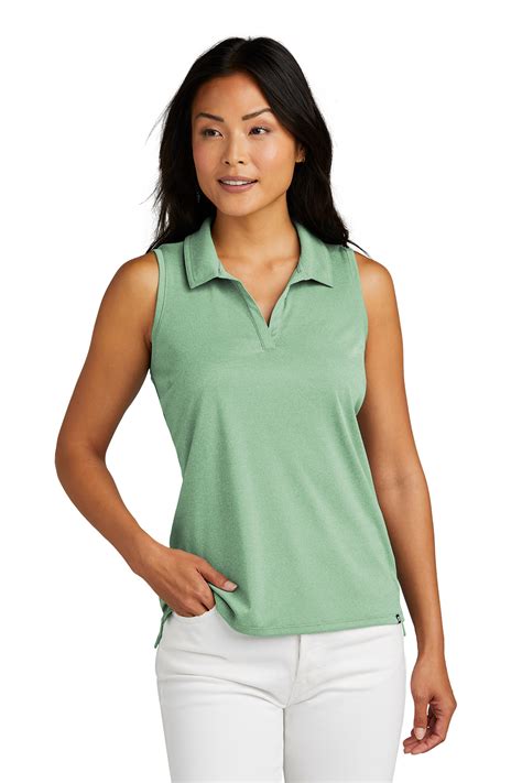 travismathew ladies coto performance sleeveless polo tmwx