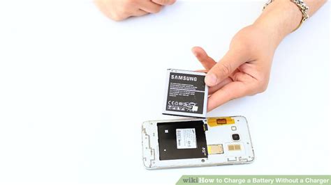 how to charge a phone battery without charger