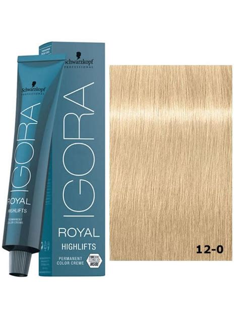 Schwarzkopf Professional Igora Royal Highlifts краска для волос 12-0 ...