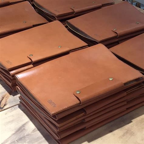 Personalized Leather Business Folders