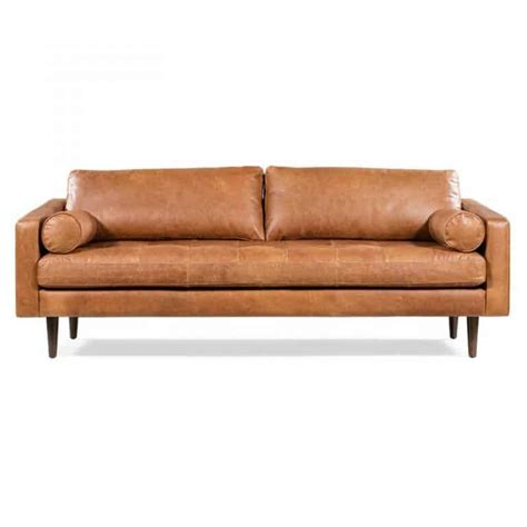 11 of The Best Mid Century Modern Leather Couches | Create and Find