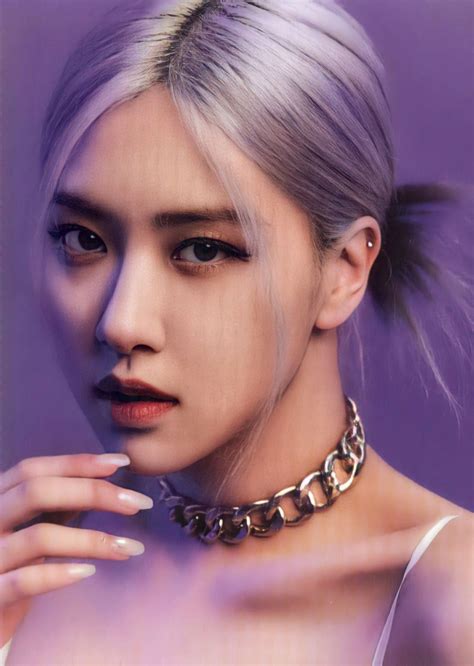 BLACKPINKOFFICIAL — [SCAN] Rosé for ‘The Album’ Photobook cr. lZONECHU
