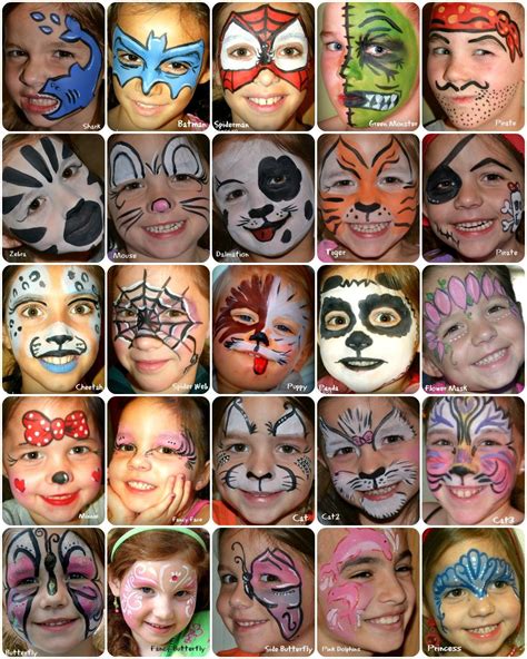 Face Painting Ideas For Kids Step By Step