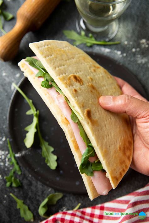 Italian Flatbread (Piadina Romagnola) - Food and Journeys®