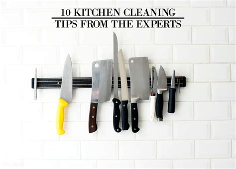 10 Kitchen Cleaning Tips from the Experts