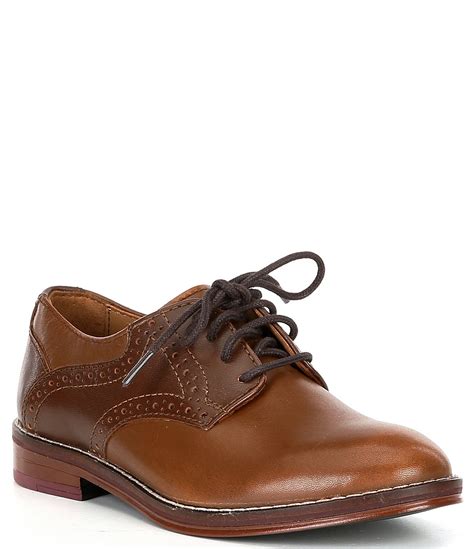 Johnston & Murphy Boys' Conard Leather Saddle Oxfords (Toddler) | Dillard's