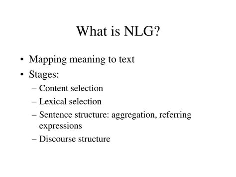 nlg powerpoint    id