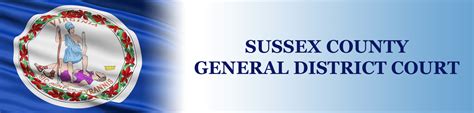 General District Court | Sussex County Combined Courts | Departments ...