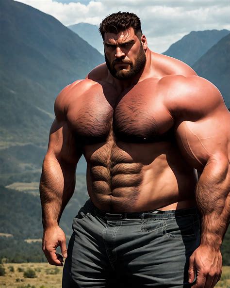 big strong beautiful imposing fearless   intelligent man
