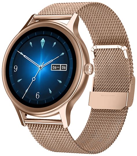 Hagen HD5.110.1410 Smartwatch HD5 różowe złoto - Zegarek.net